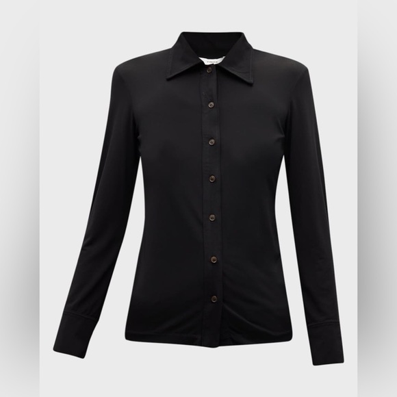 Vince Tops - Vince Long-Sleeve Slim Button-Front Shirt